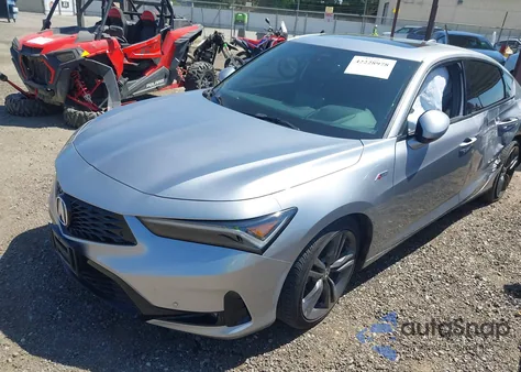 2023 Acura Integra A-Spec Technology из США, поврежденный, VIN 19UDE4H6XPA021978